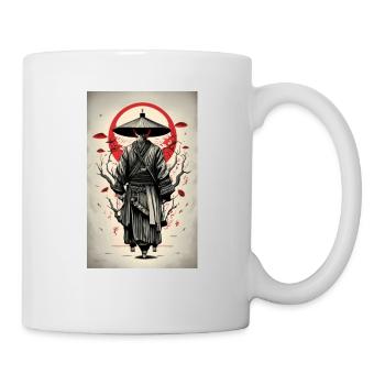 Medieval Japanese Poster - Mug - white - Right