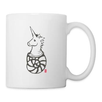 Unicorn-The Hermit - Mug - white - Right