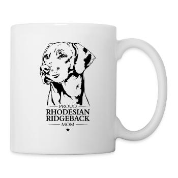 Rhodesian Ridgeback Maman Chien Chien Wilsigns - Mug blanc - blanc - Droite