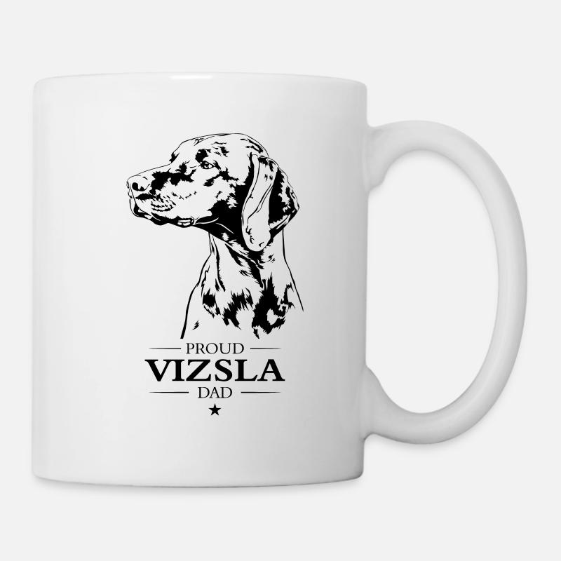 Vizsla Dad Hunde Hund Magyar Vizsla Wilsigns - Tasse - Weiß