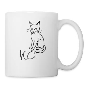 Cat KC - Mug - white - Right