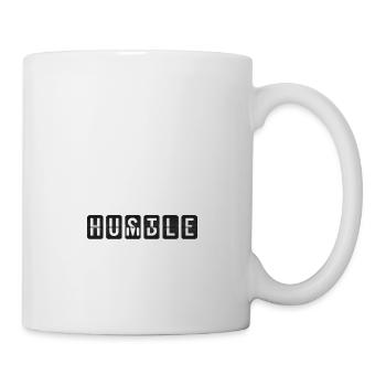 Hustle & Humble - Mug - white - Right