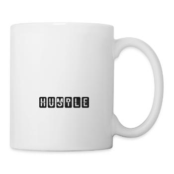 Hustle & Humble - Mug - white - Right
