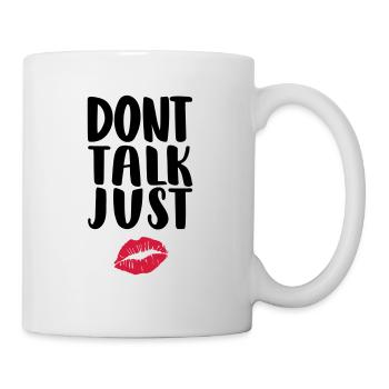 dont-talk-just-kiss - Mug - white - Right