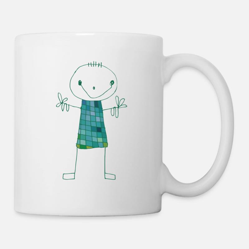 Emerald Alfred - Tasse - Weiß