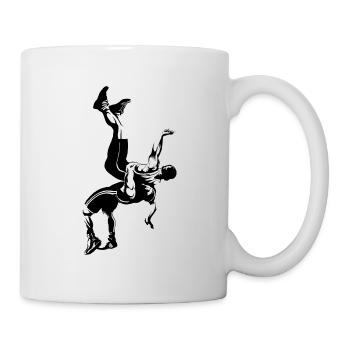 Lutte - Mug blanc - blanc - Droite