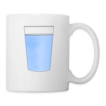 Glass of water 💧 - Mug - white - Right