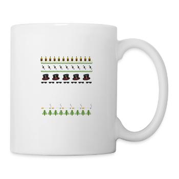Rock N Roll Christmas - Mug blanc - blanc - Droite