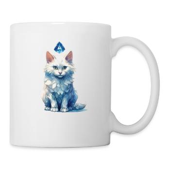 Birthstone Cat March - Mug - white - Right