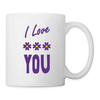 JUST MARRIED. EVJF. SAINT VALENTIN. COUPLE. LOVE - Mug blanc - blanc - Droite