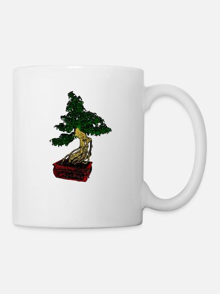 Bonsai - Mug blanc - blanc