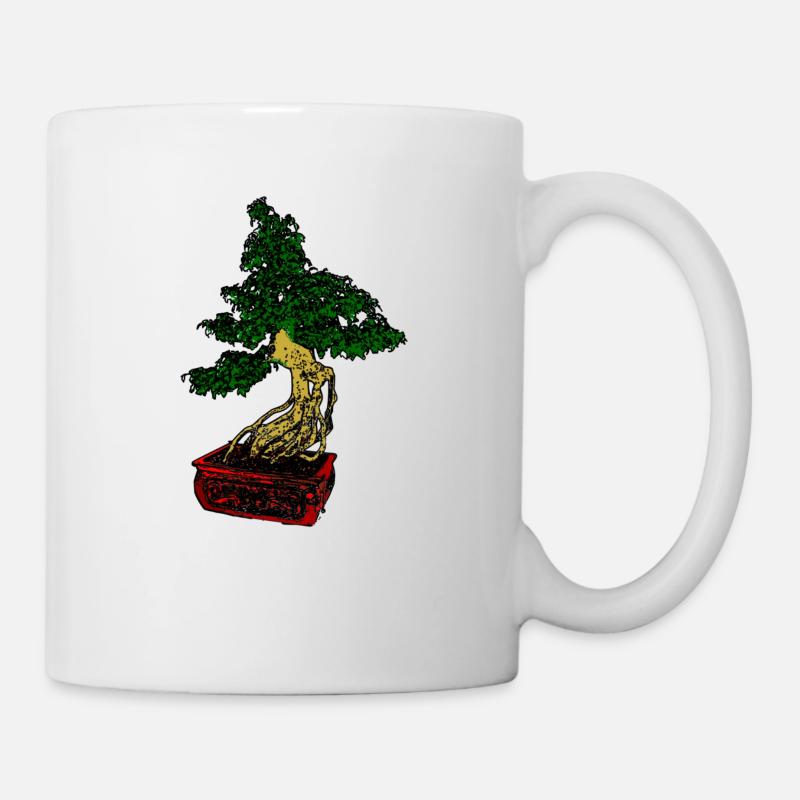 Bonsai - Mug blanc - blanc
