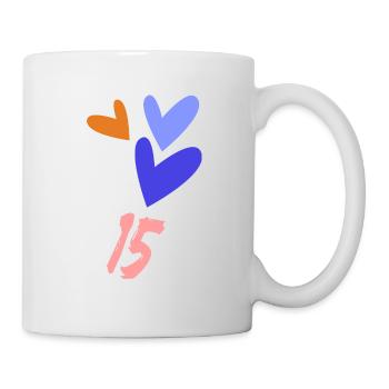ALLES GUTE ZUM GEBURTSTAG. ALLES GUTE ZUM GEBURTSTAG. JAHRESTAG. - Tasse - Weiß - Rechts