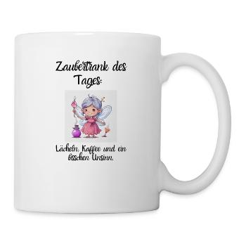 Zaubertrank des Tages - Tasse - Weiß - Rechts