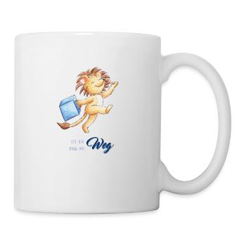 Ich bin dann mal weg - Tasse - Weiß - Rechts