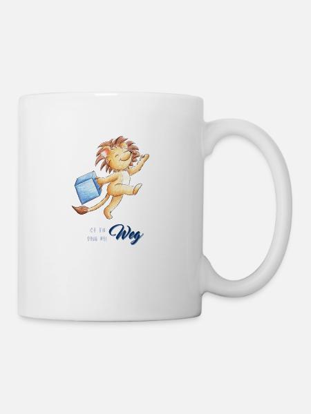 Ich bin dann mal weg - Tasse - Weiß