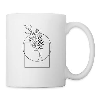 Flowers - Tasse - Weiß - Rechts