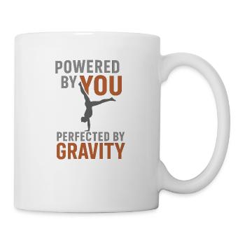 Calisthenics Shirt Gravity - Tasse - Weiß - Rechts
