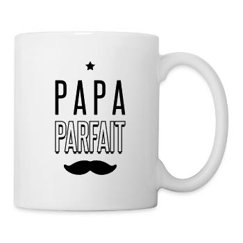 PAPA PARFAIT - Mug blanc - blanc - Droite