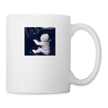 Auto Baby - Tasse - Weiß - Rechts