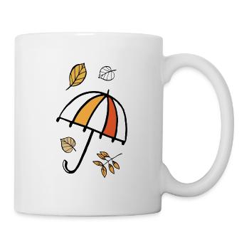 L’automne - Mug blanc - blanc - Droite