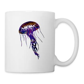 Jellyfish Tribal - Mug - white - Right