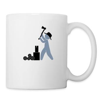 Lumberjack Ranger axe - Mug - white - Right