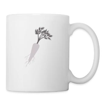 Carotte - Mug blanc - blanc - Droite