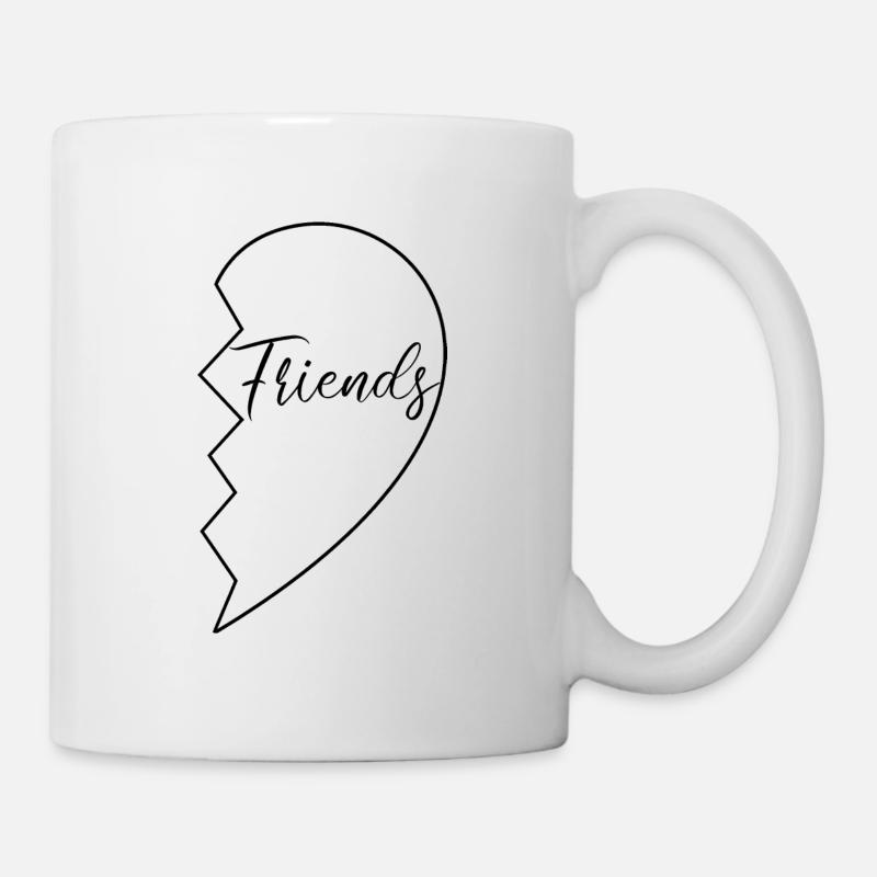 Best Friends - Mug - white