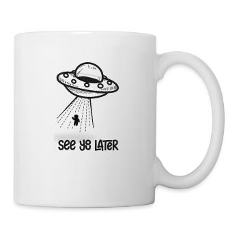 see you later black - Mug - white - Right
