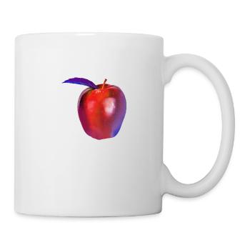 Apple,pop-art,photo,autumn,fruit,red apple - Mug - white - Right