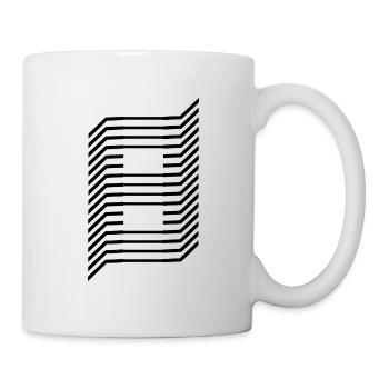 Numéro unique 8 - Mug blanc - blanc - Droite