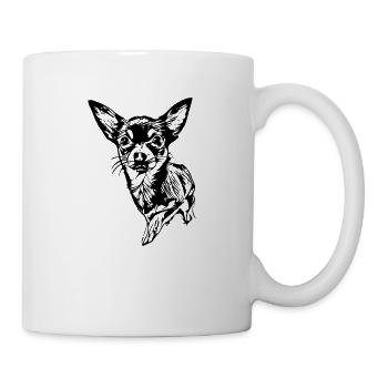 Chihuahua - transparent - Mug - white - Right