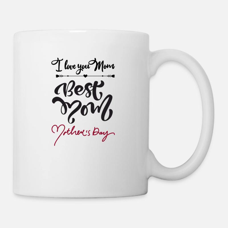 Beste Mama - Tasse - Weiß