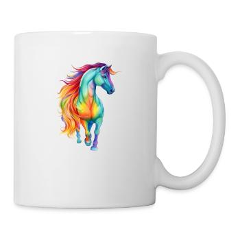 Pride Pferd - Tasse - Weiß - Rechts