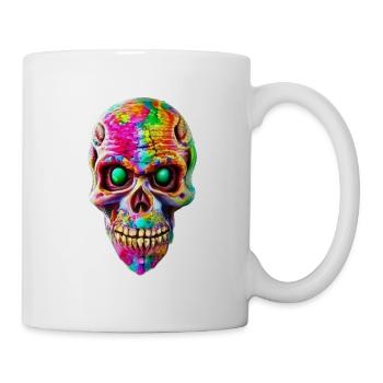 Scary Skull - Mug - white - Right