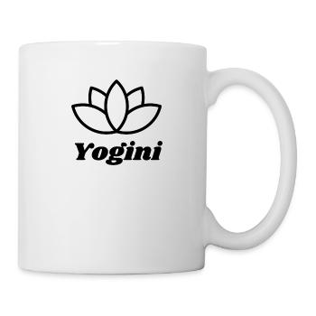 Yogini Lotus Black White - Mug - white - Right