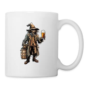 Scarecrow / Harvest Worker / Corn Field / Field - Mug - white - Right
