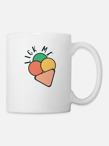 Ice cream- a Cute Logo - Mug - white