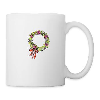 Réserver Kranzl rose - Mug blanc - blanc - Droite