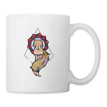Renard - Mug blanc - blanc - Droite