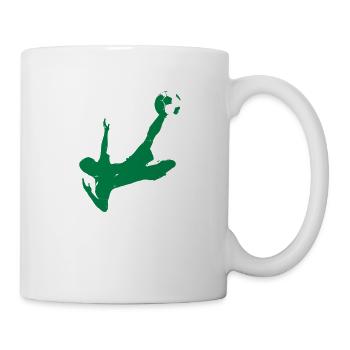 Football - vert - Mug blanc - blanc - Droite