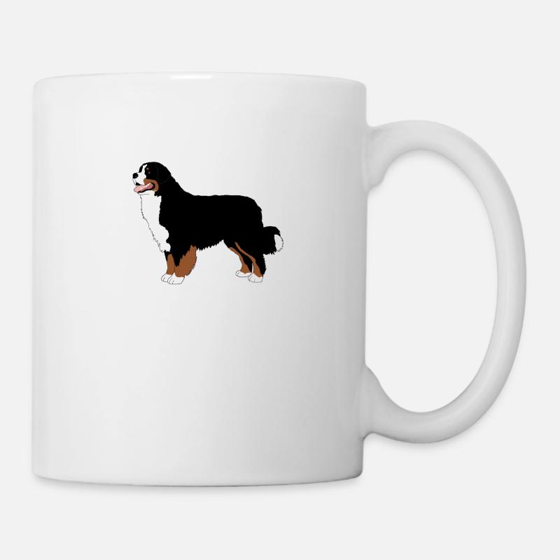 Bernese Mountain Dog - Mug - white