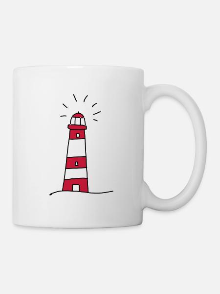 phare - Mug blanc - blanc