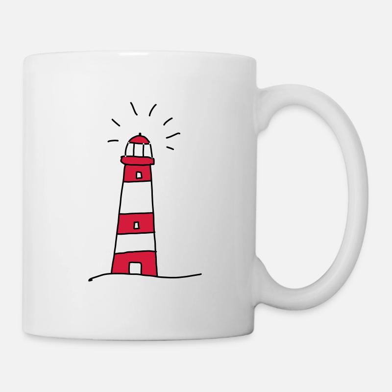 phare - Mug blanc - blanc