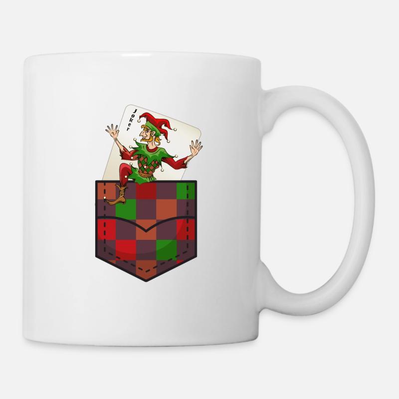 Chest pocket (Joker edition) - Mug - white