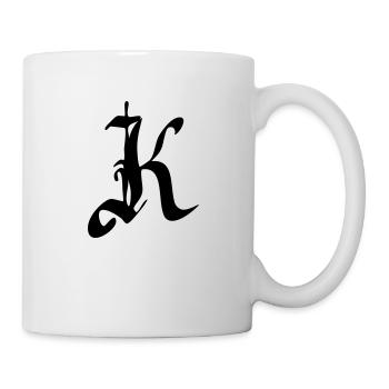K - Mug - white - Right
