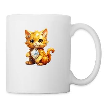 Birthstone Cat November - Mug - white - Right