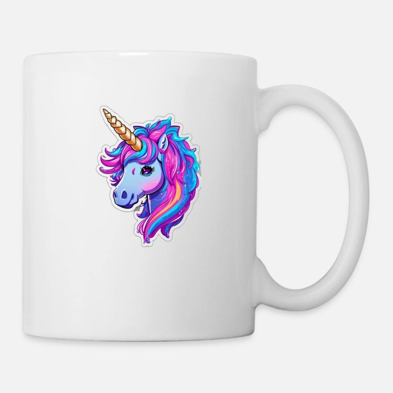 cute uncorn 2 - Tasse - Weiß