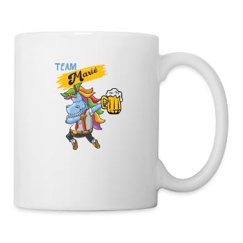 Team Marié - Mug blanc - blanc - Droite
